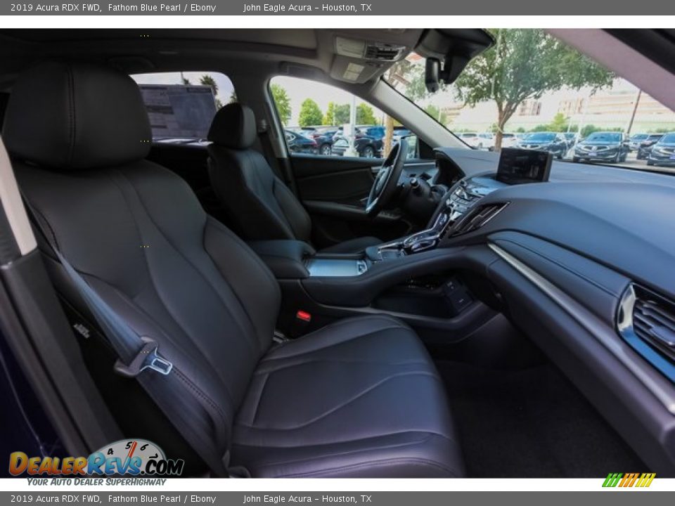 2019 Acura RDX FWD Fathom Blue Pearl / Ebony Photo #23
