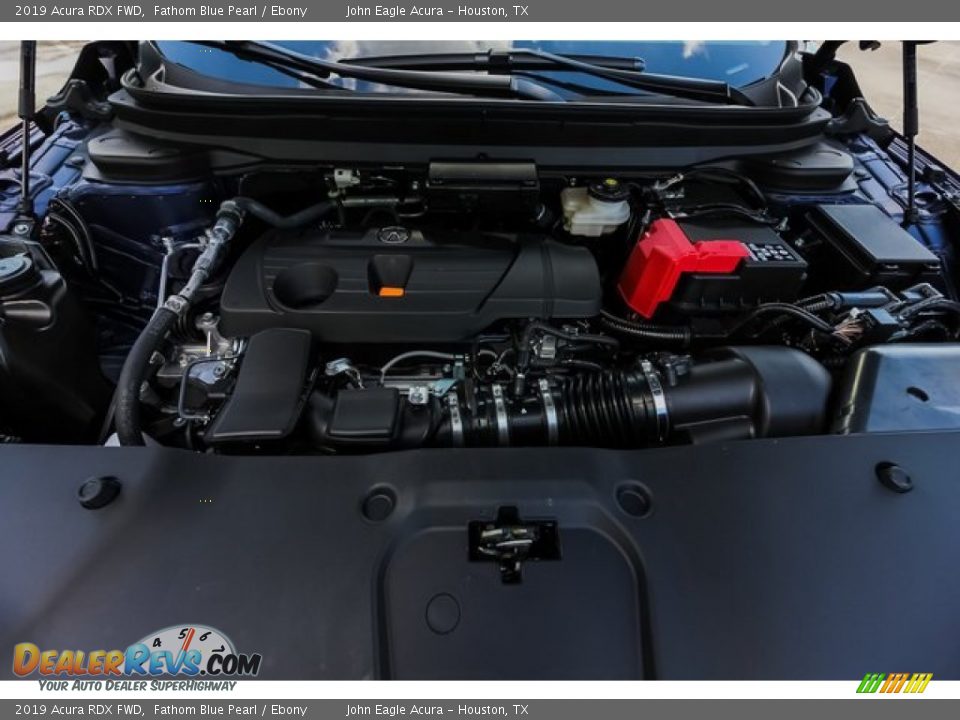 2019 Acura RDX FWD Fathom Blue Pearl / Ebony Photo #24