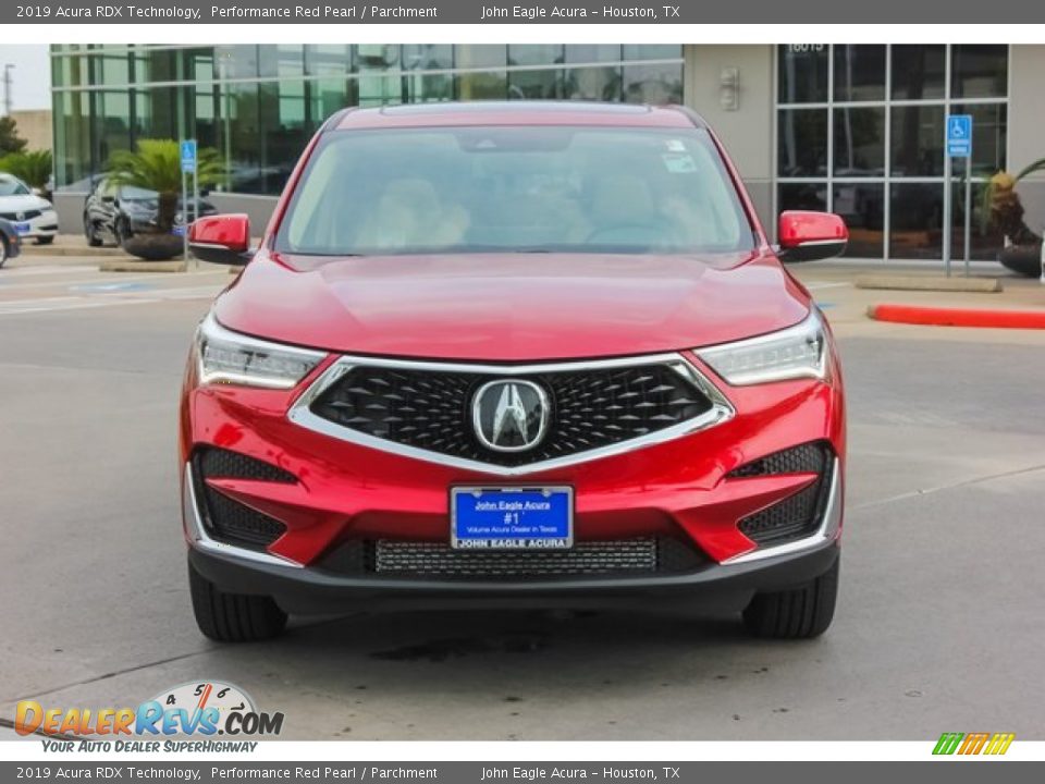 2019 Acura RDX Technology Performance Red Pearl / Parchment Photo #2