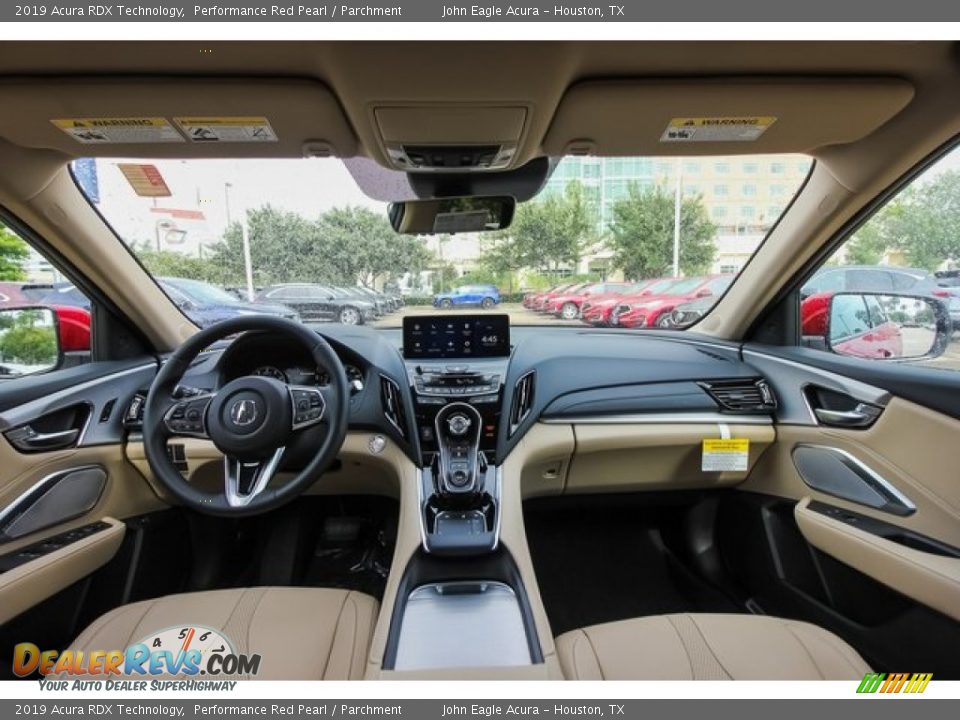 2019 Acura RDX Technology Performance Red Pearl / Parchment Photo #9