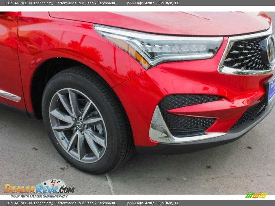 2019 Acura RDX Technology Performance Red Pearl / Parchment Photo #11