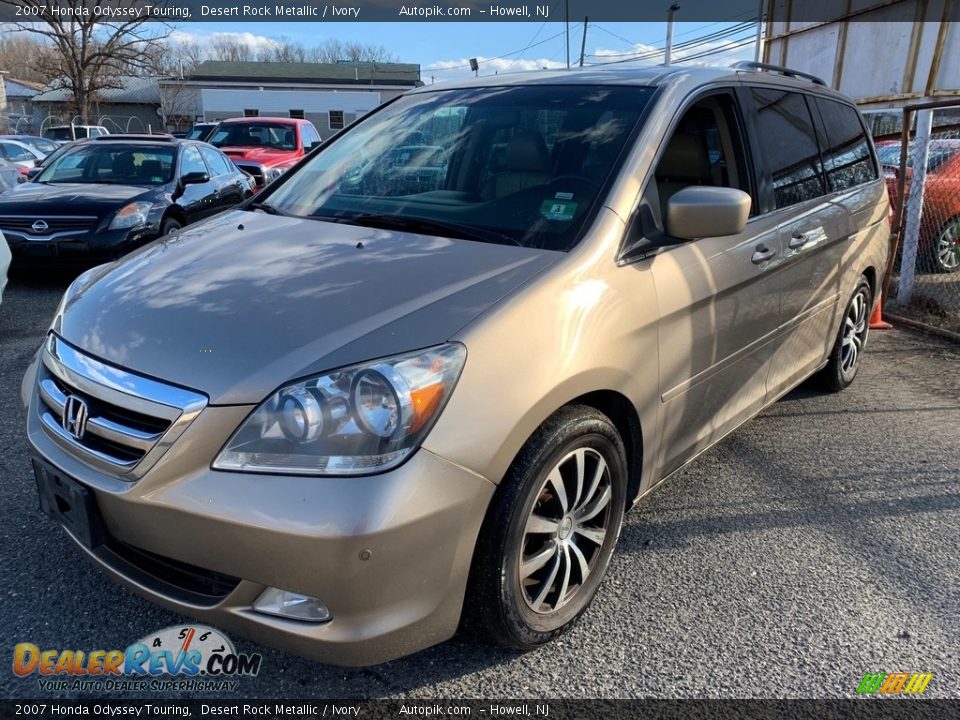 2007 Honda Odyssey Touring Desert Rock Metallic / Ivory Photo #2