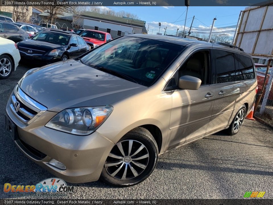 2007 Honda Odyssey Touring Desert Rock Metallic / Ivory Photo #6