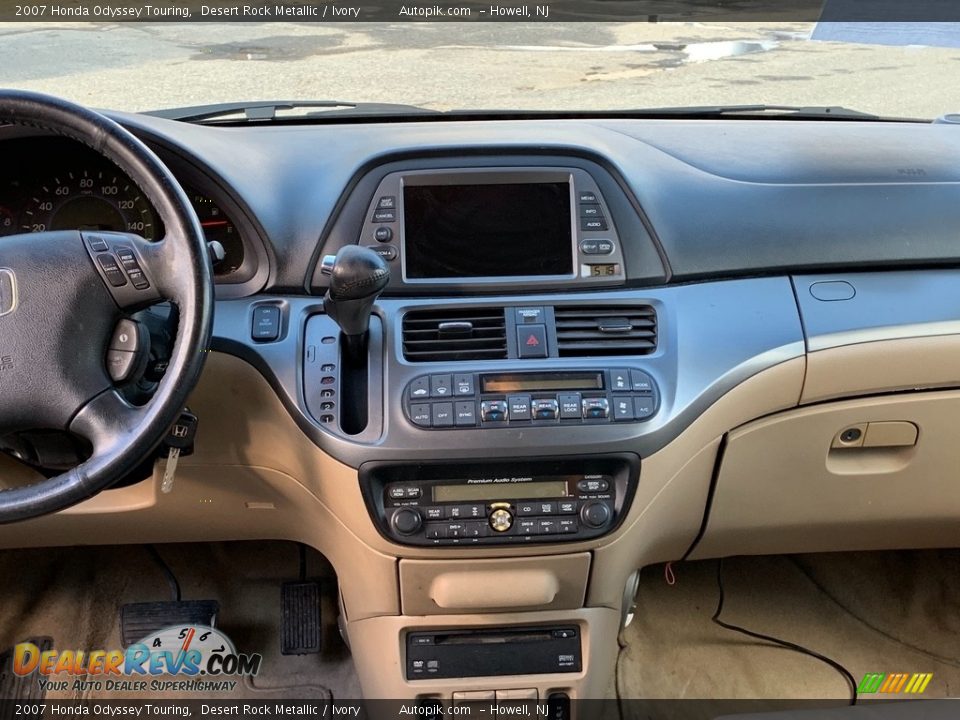 2007 Honda Odyssey Touring Desert Rock Metallic / Ivory Photo #12