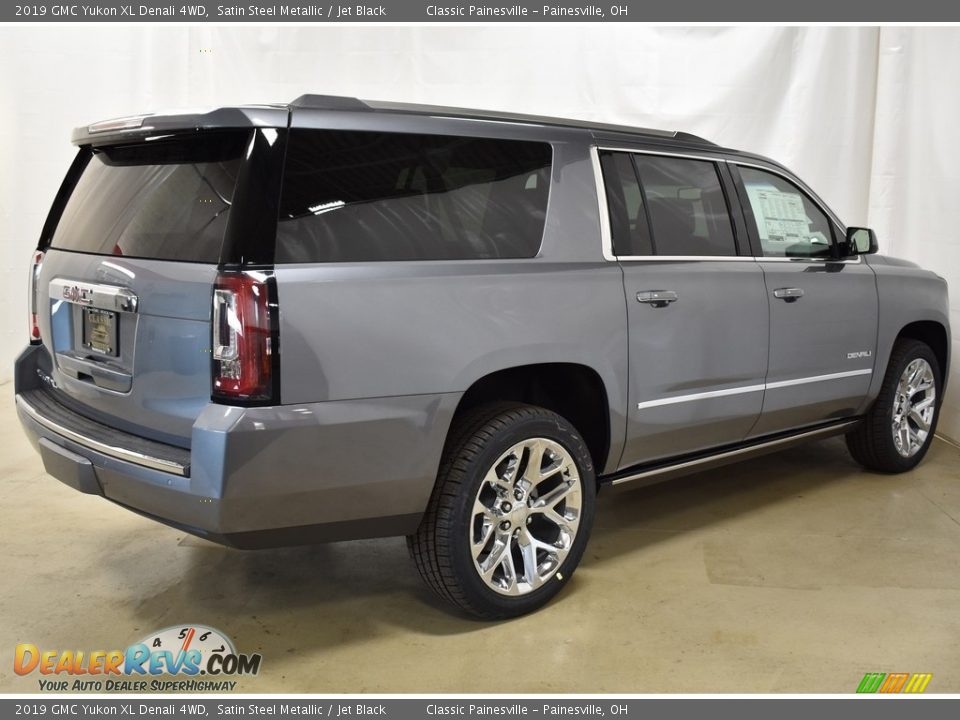 2019 GMC Yukon XL Denali 4WD Satin Steel Metallic / Jet Black Photo #2