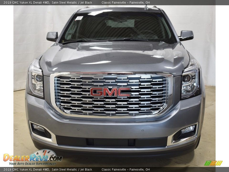 2019 GMC Yukon XL Denali 4WD Satin Steel Metallic / Jet Black Photo #4