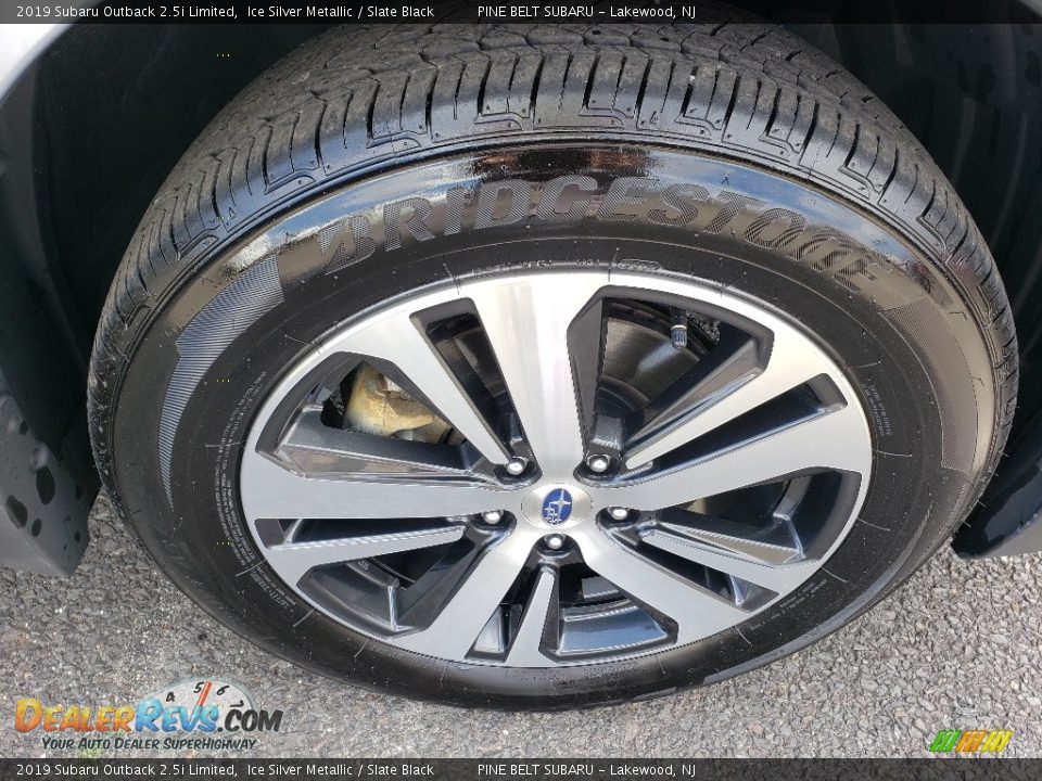2019 Subaru Outback 2.5i Limited Ice Silver Metallic / Slate Black Photo #9