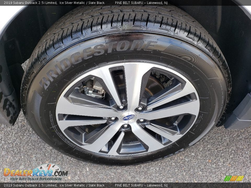 2019 Subaru Outback 2.5i Limited Ice Silver Metallic / Slate Black Photo #15