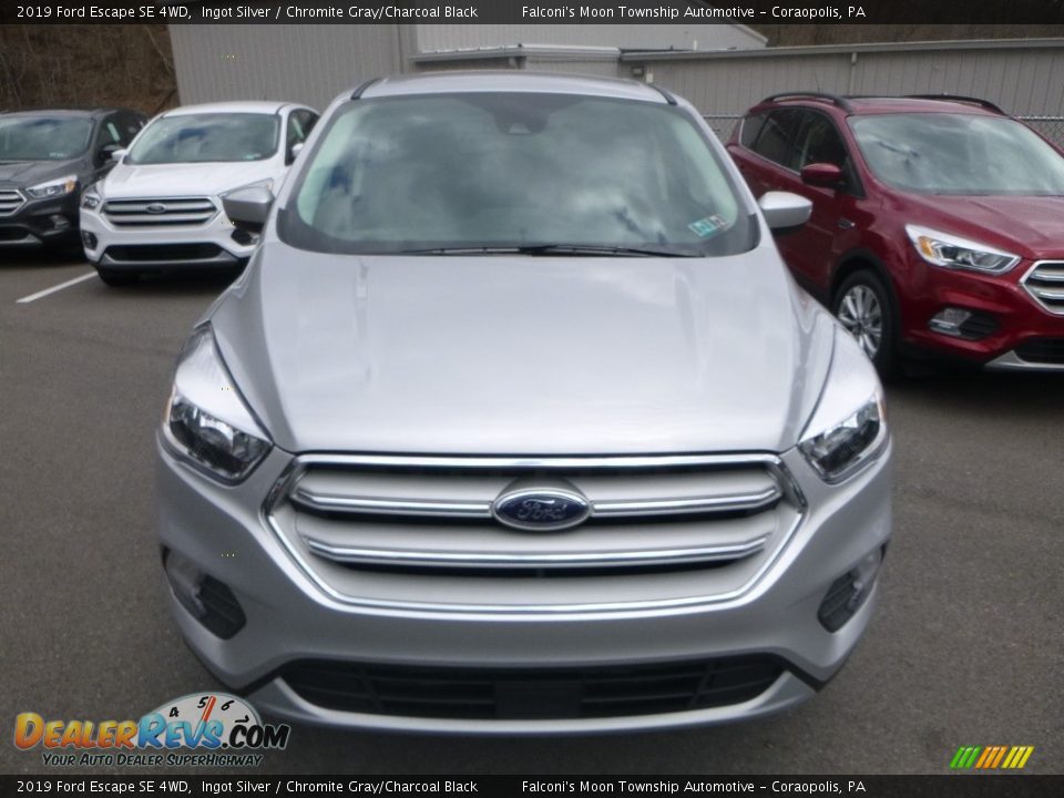2019 Ford Escape SE 4WD Ingot Silver / Chromite Gray/Charcoal Black Photo #4