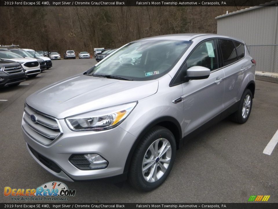 2019 Ford Escape SE 4WD Ingot Silver / Chromite Gray/Charcoal Black Photo #5