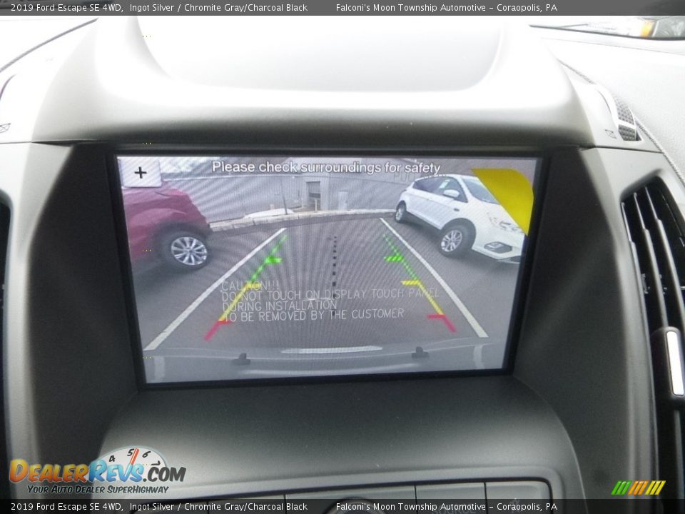 2019 Ford Escape SE 4WD Ingot Silver / Chromite Gray/Charcoal Black Photo #14