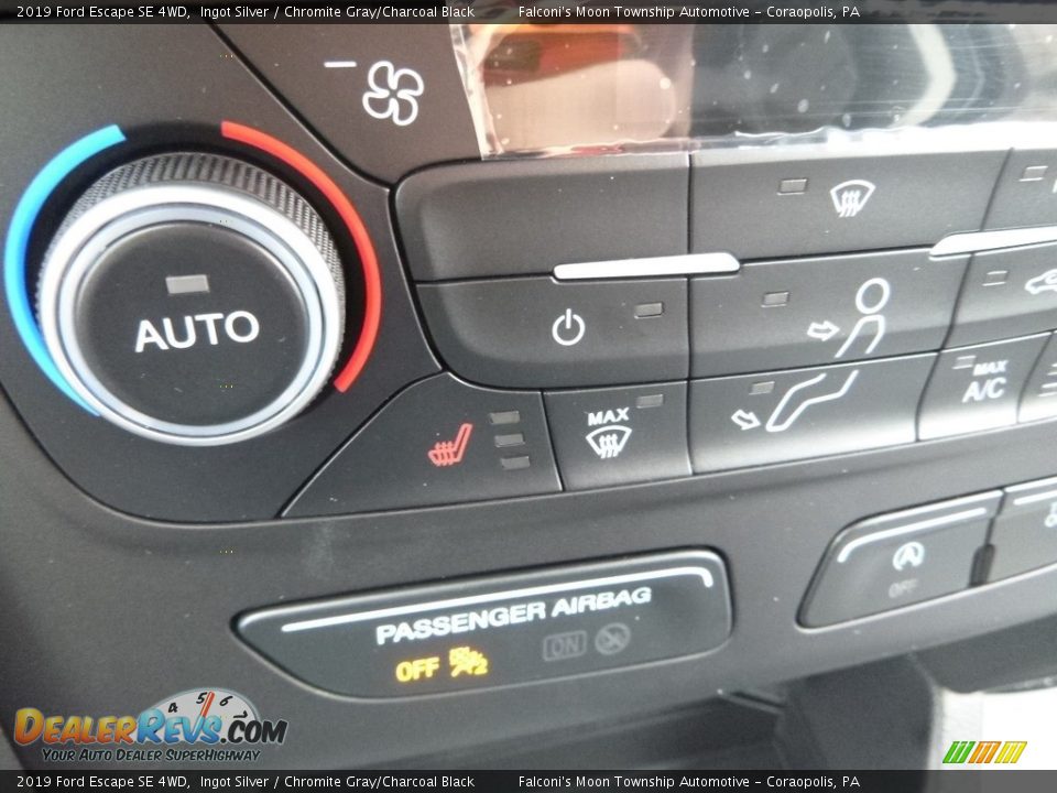 2019 Ford Escape SE 4WD Ingot Silver / Chromite Gray/Charcoal Black Photo #15