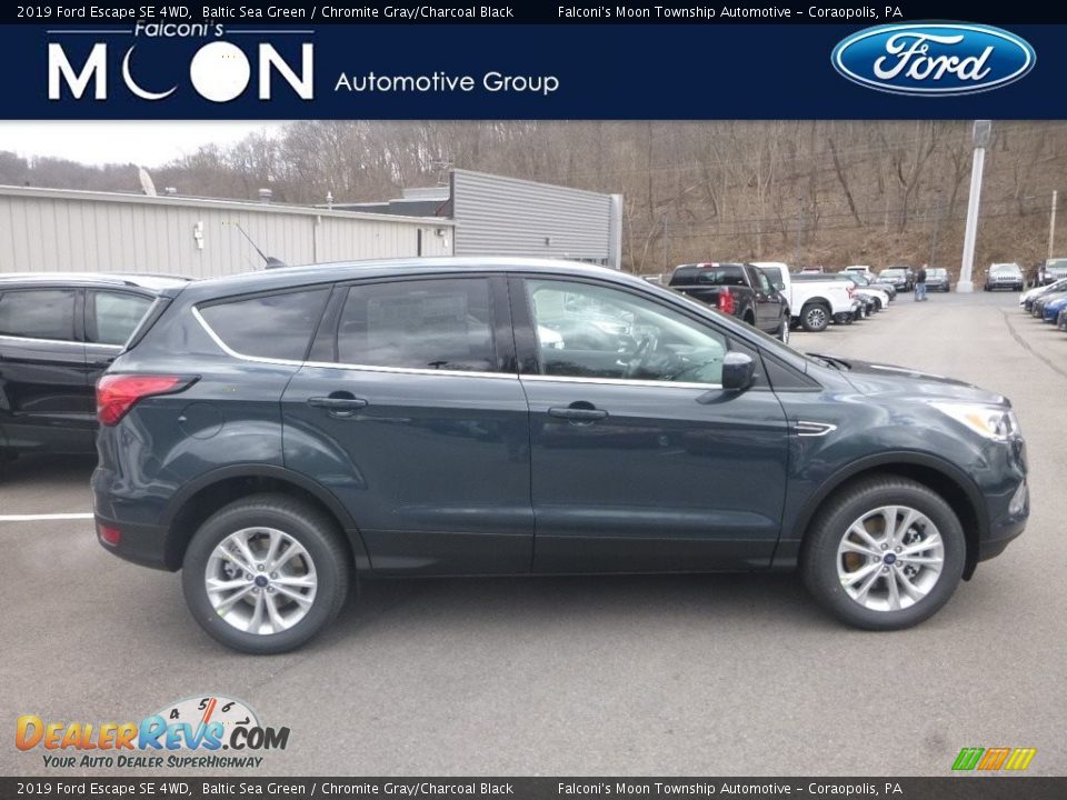 2019 Ford Escape SE 4WD Baltic Sea Green / Chromite Gray/Charcoal Black Photo #1