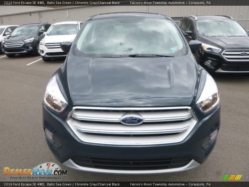 2019 Ford Escape SE 4WD Baltic Sea Green / Chromite Gray/Charcoal Black Photo #4