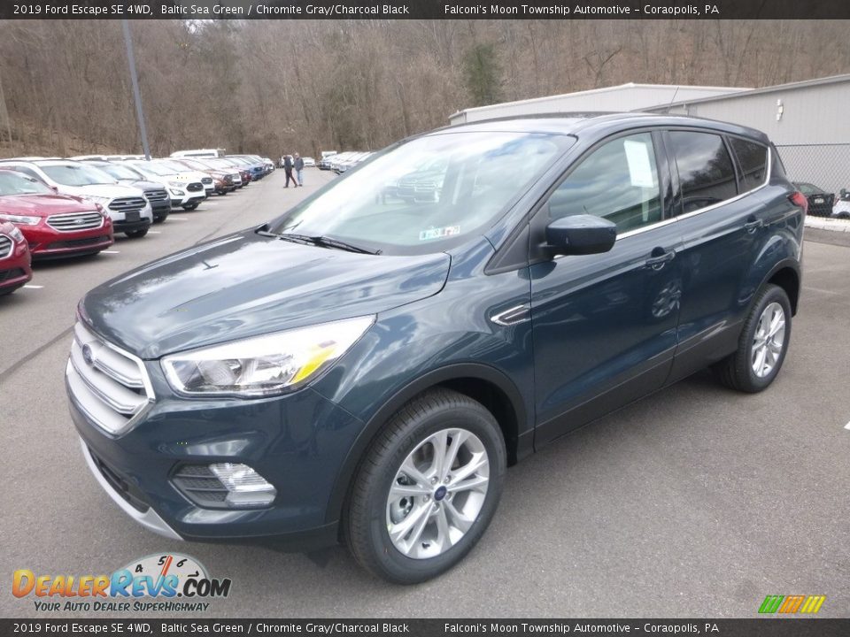 2019 Ford Escape SE 4WD Baltic Sea Green / Chromite Gray/Charcoal Black Photo #5