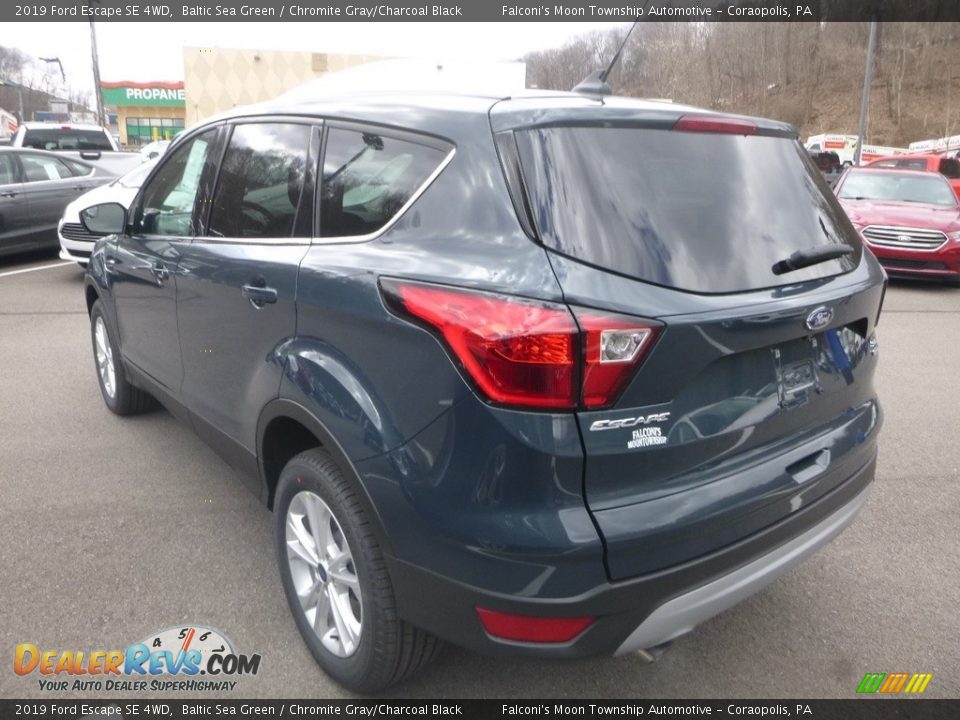 2019 Ford Escape SE 4WD Baltic Sea Green / Chromite Gray/Charcoal Black Photo #6