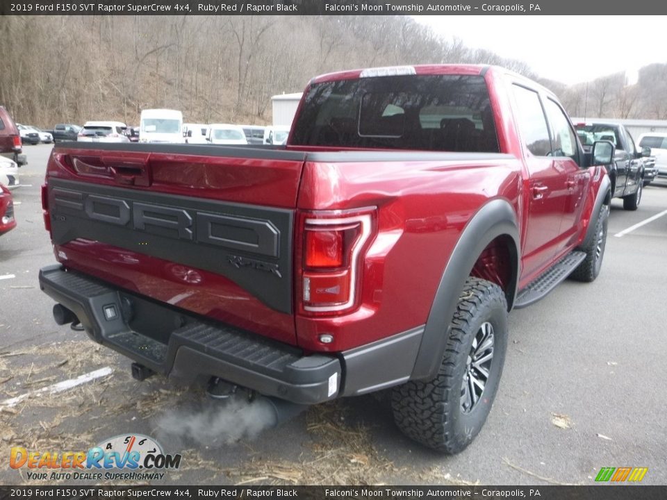 2019 Ford F150 SVT Raptor SuperCrew 4x4 Ruby Red / Raptor Black Photo #2