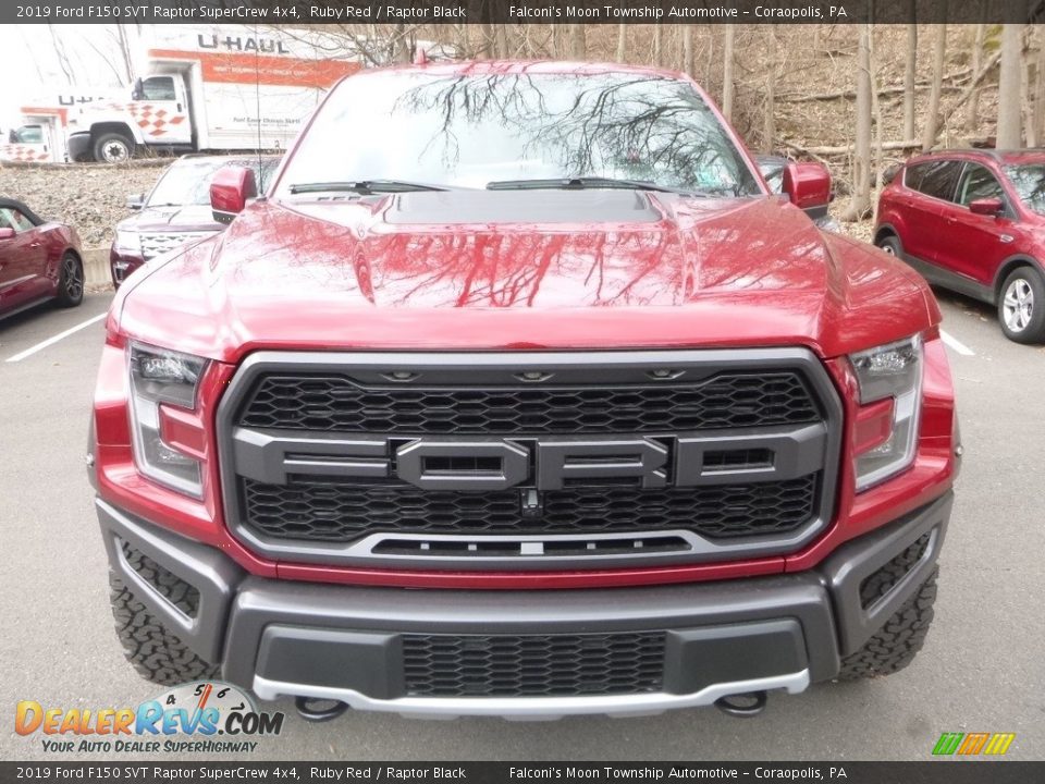 2019 Ford F150 SVT Raptor SuperCrew 4x4 Ruby Red / Raptor Black Photo #4