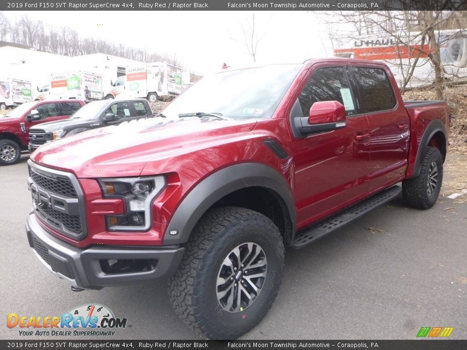 2019 Ford F150 SVT Raptor SuperCrew 4x4 Ruby Red / Raptor Black Photo #5