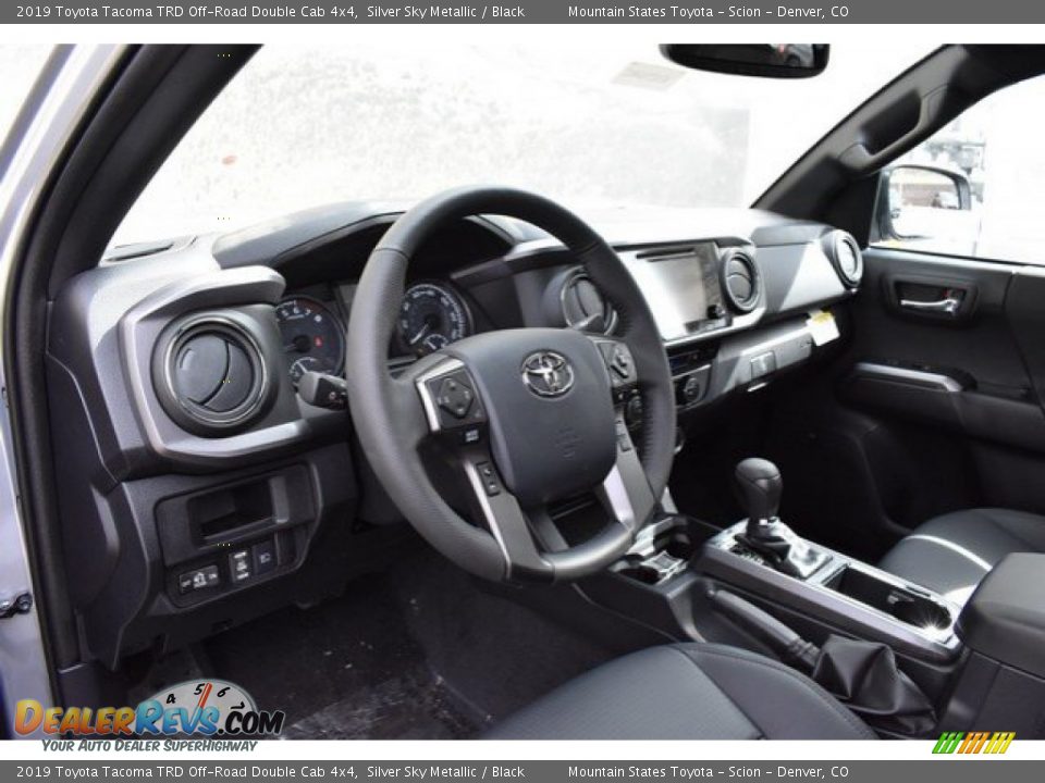 2019 Toyota Tacoma TRD Off-Road Double Cab 4x4 Silver Sky Metallic / Black Photo #5