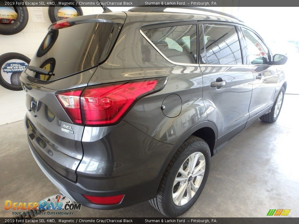 2019 Ford Escape SEL 4WD Magnetic / Chromite Gray/Charcoal Black Photo #2