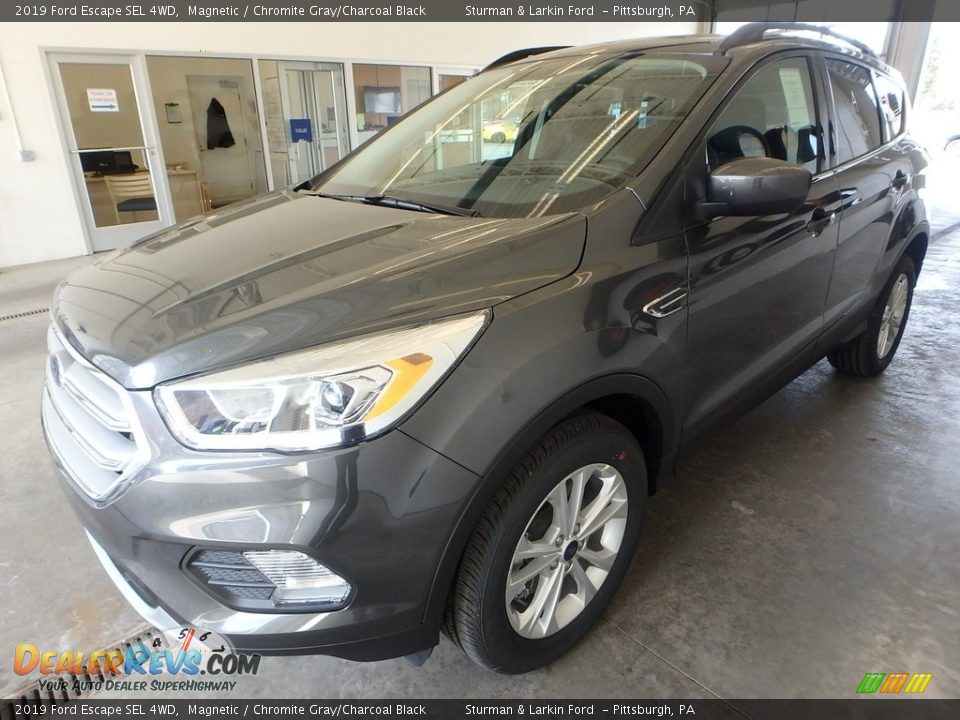 2019 Ford Escape SEL 4WD Magnetic / Chromite Gray/Charcoal Black Photo #5