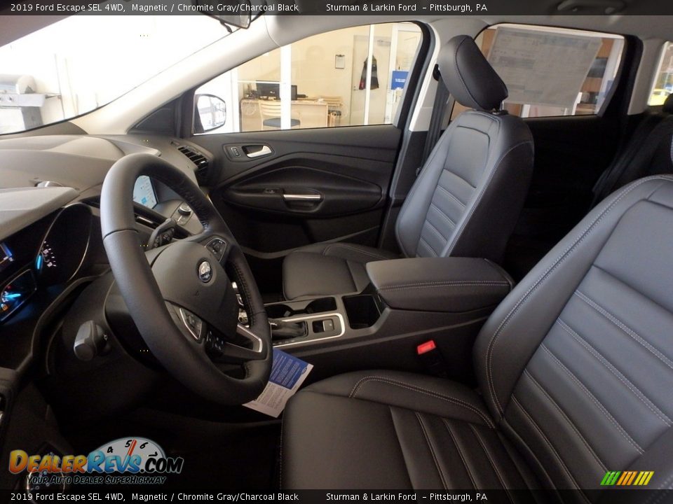 2019 Ford Escape SEL 4WD Magnetic / Chromite Gray/Charcoal Black Photo #7
