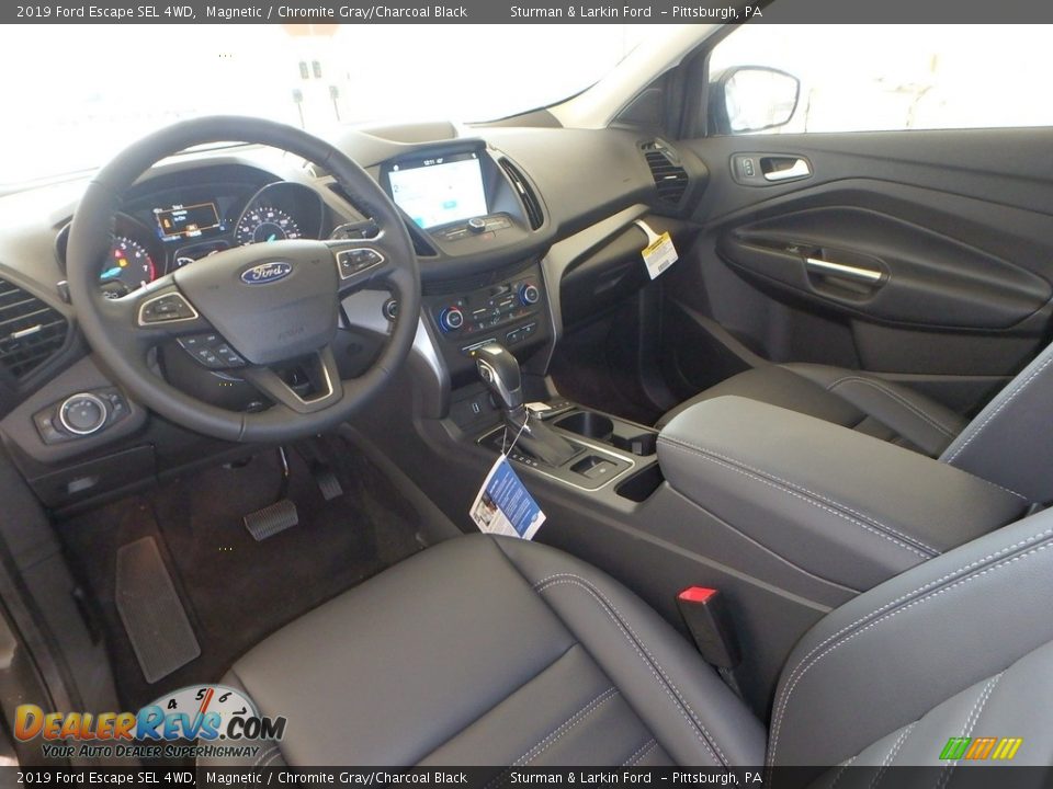 2019 Ford Escape SEL 4WD Magnetic / Chromite Gray/Charcoal Black Photo #9