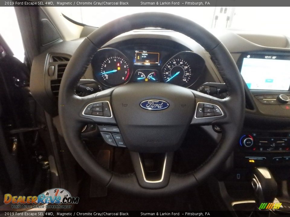 2019 Ford Escape SEL 4WD Magnetic / Chromite Gray/Charcoal Black Photo #13