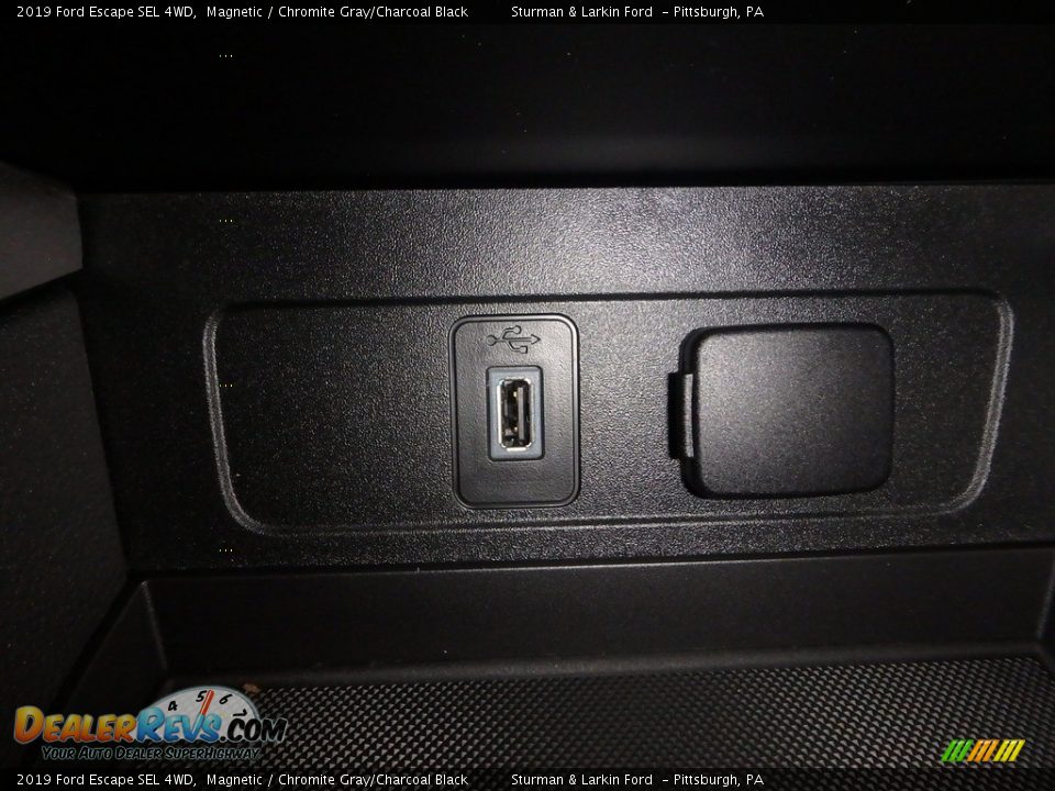 2019 Ford Escape SEL 4WD Magnetic / Chromite Gray/Charcoal Black Photo #14
