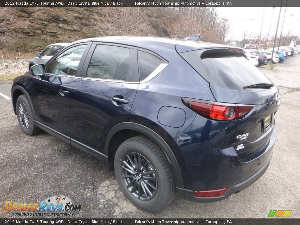 2019 Mazda CX-5 Touring AWD Deep Crystal Blue Mica / Black Photo #6