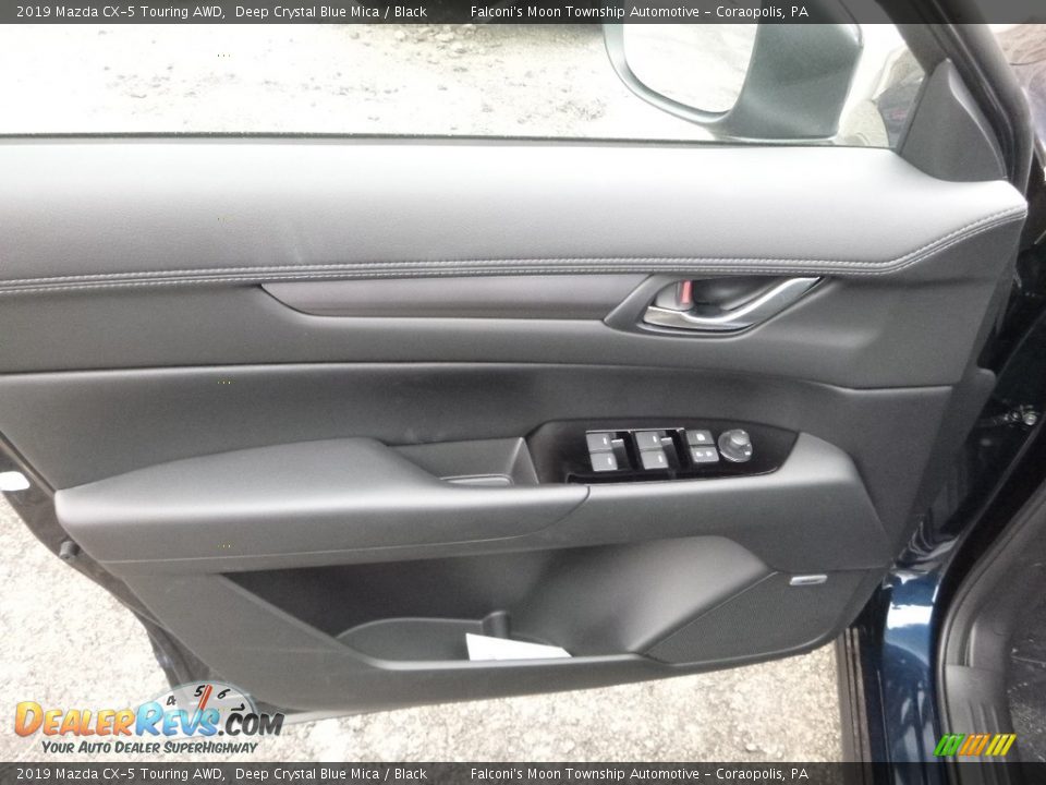 2019 Mazda CX-5 Touring AWD Deep Crystal Blue Mica / Black Photo #10