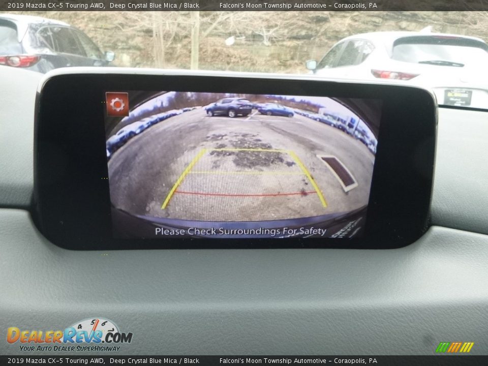 2019 Mazda CX-5 Touring AWD Deep Crystal Blue Mica / Black Photo #15