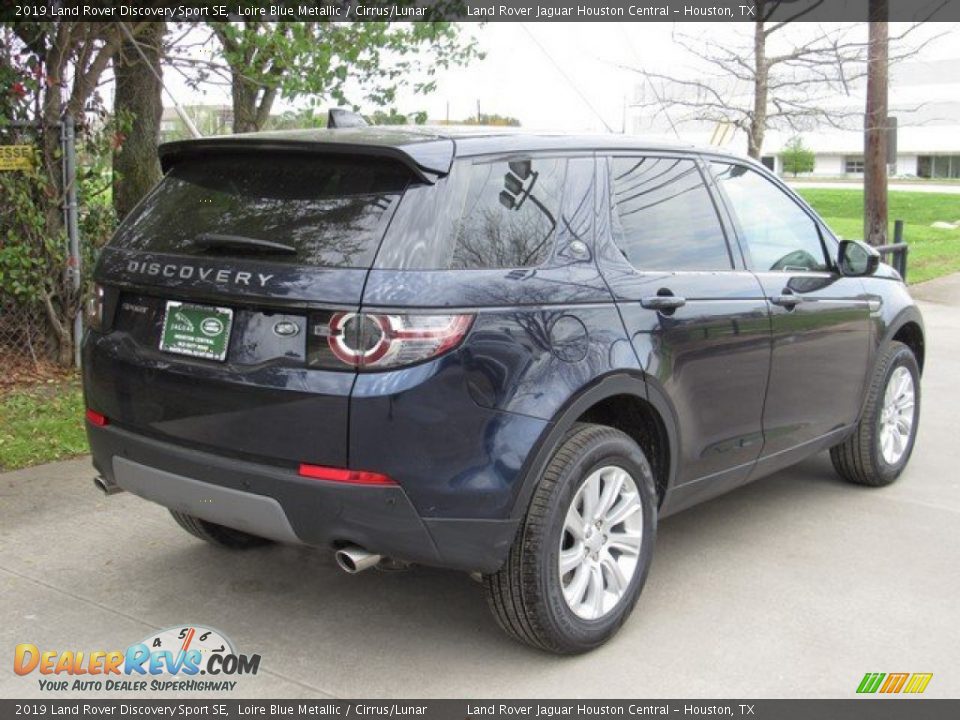 2019 Land Rover Discovery Sport SE Loire Blue Metallic / Cirrus/Lunar Photo #7