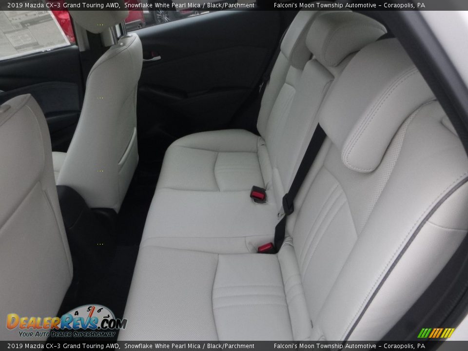 2019 Mazda CX-3 Grand Touring AWD Snowflake White Pearl Mica / Black/Parchment Photo #8