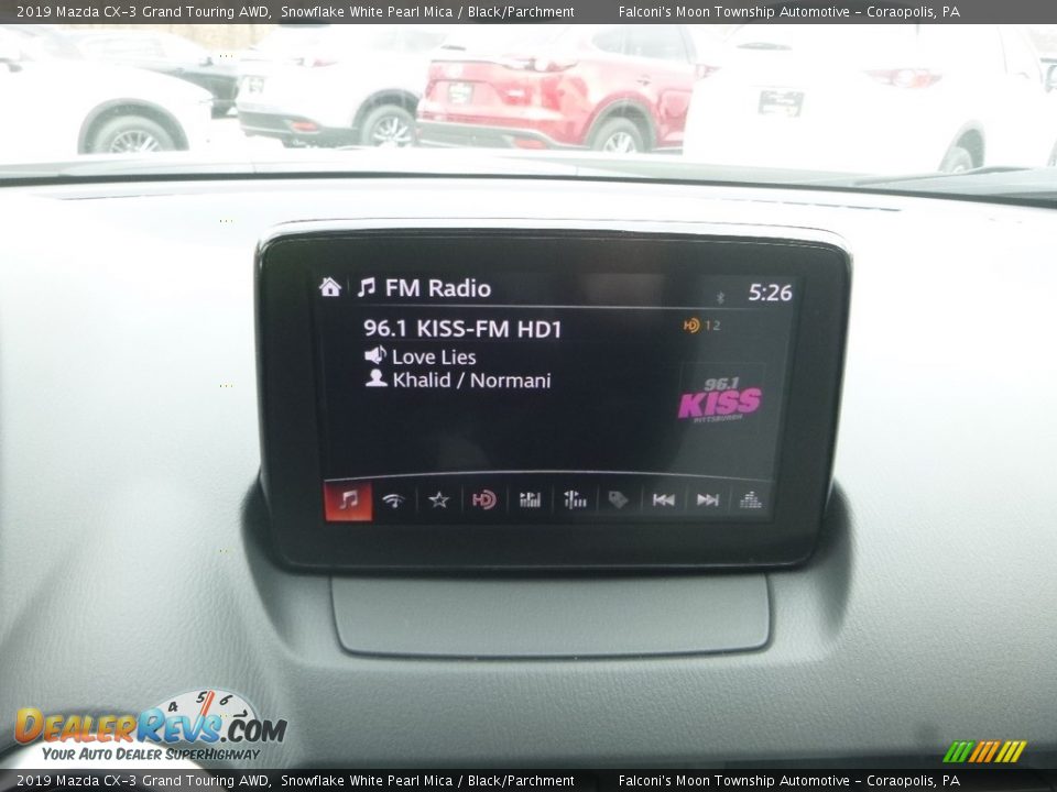 2019 Mazda CX-3 Grand Touring AWD Snowflake White Pearl Mica / Black/Parchment Photo #14