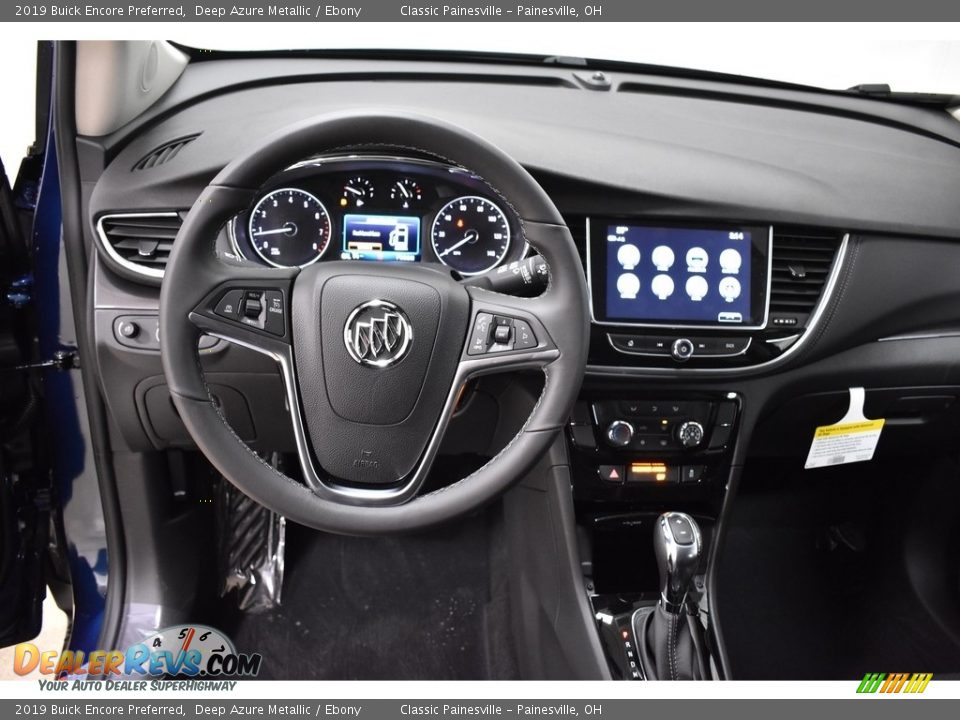 2019 Buick Encore Preferred Deep Azure Metallic / Ebony Photo #8