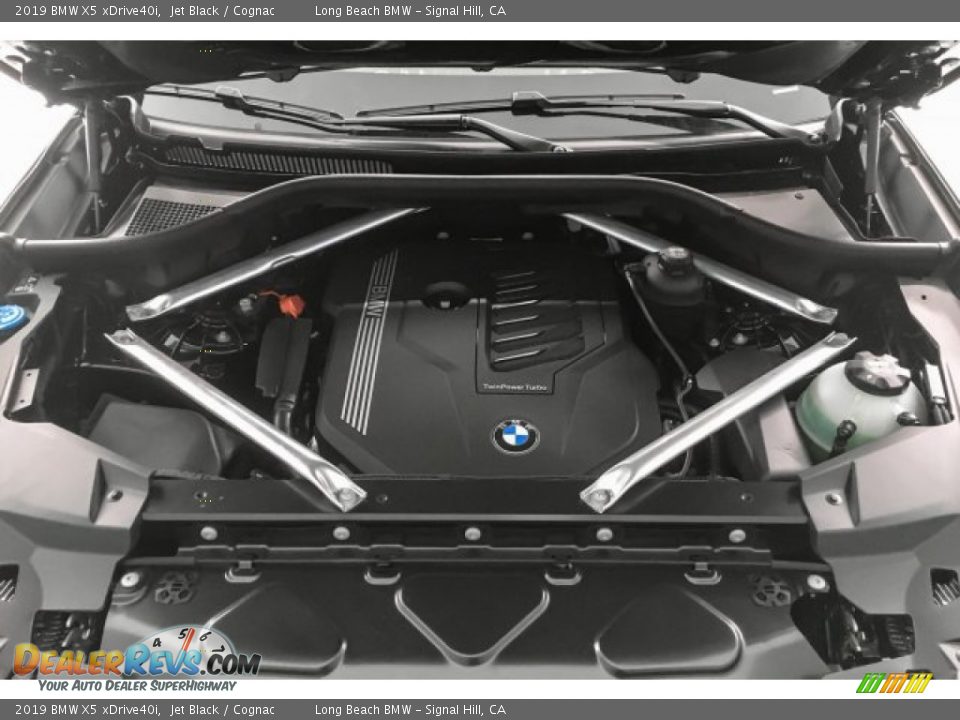 2019 BMW X5 xDrive40i Jet Black / Cognac Photo #8