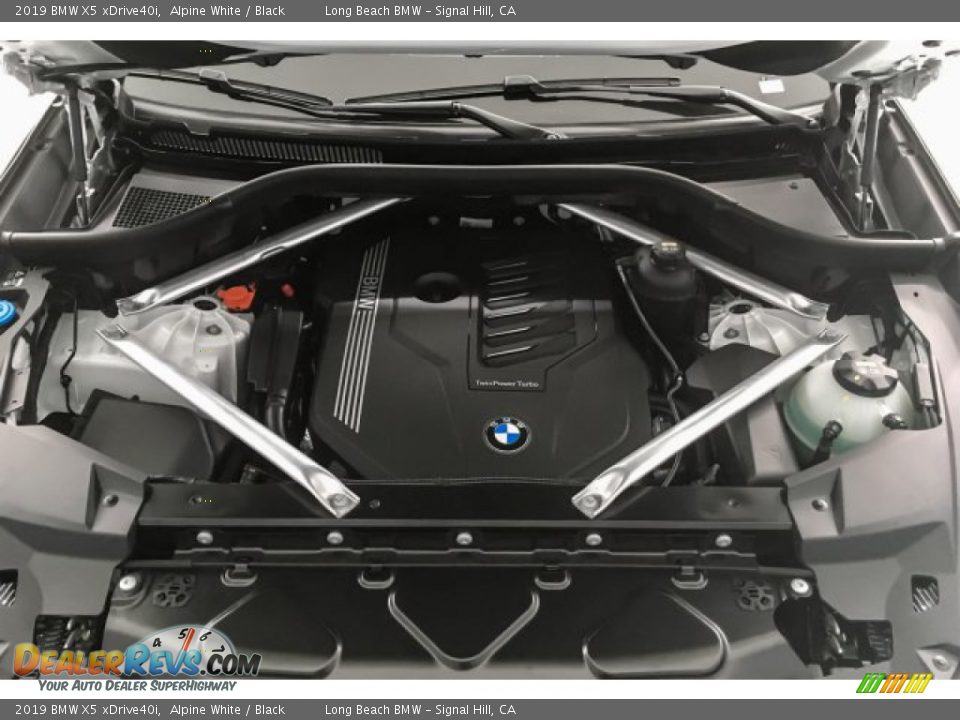 2019 BMW X5 xDrive40i Alpine White / Black Photo #8
