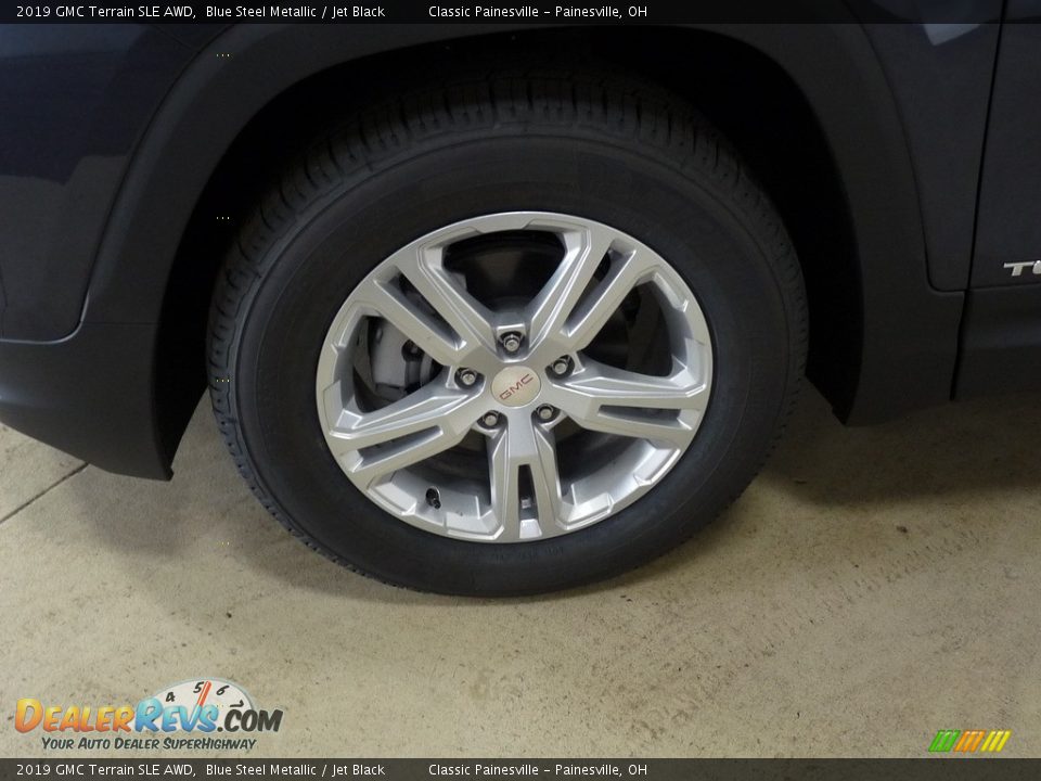 2019 GMC Terrain SLE AWD Blue Steel Metallic / Jet Black Photo #5