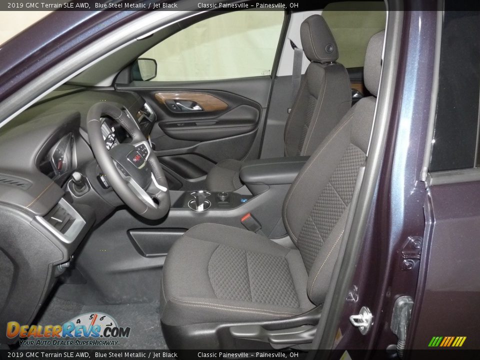 2019 GMC Terrain SLE AWD Blue Steel Metallic / Jet Black Photo #6