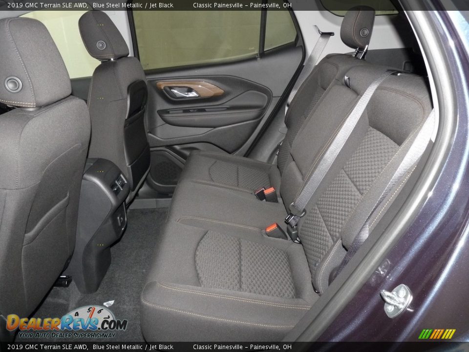 2019 GMC Terrain SLE AWD Blue Steel Metallic / Jet Black Photo #7