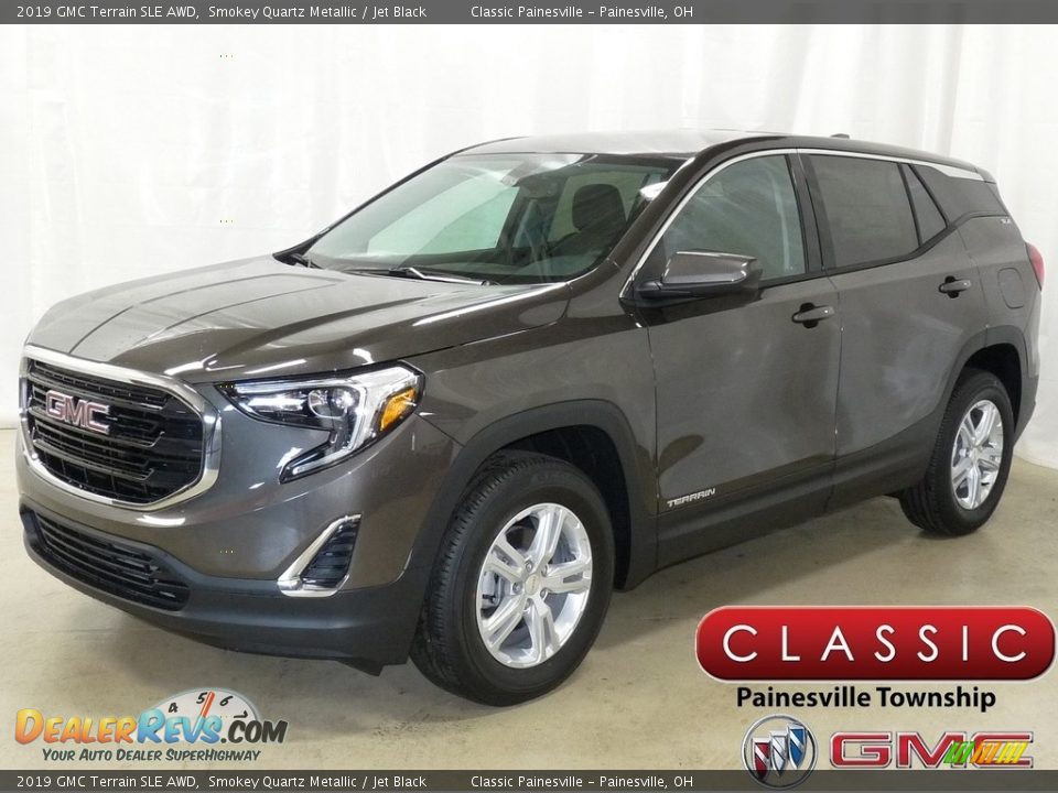 2019 GMC Terrain SLE AWD Smokey Quartz Metallic / Jet Black Photo #1