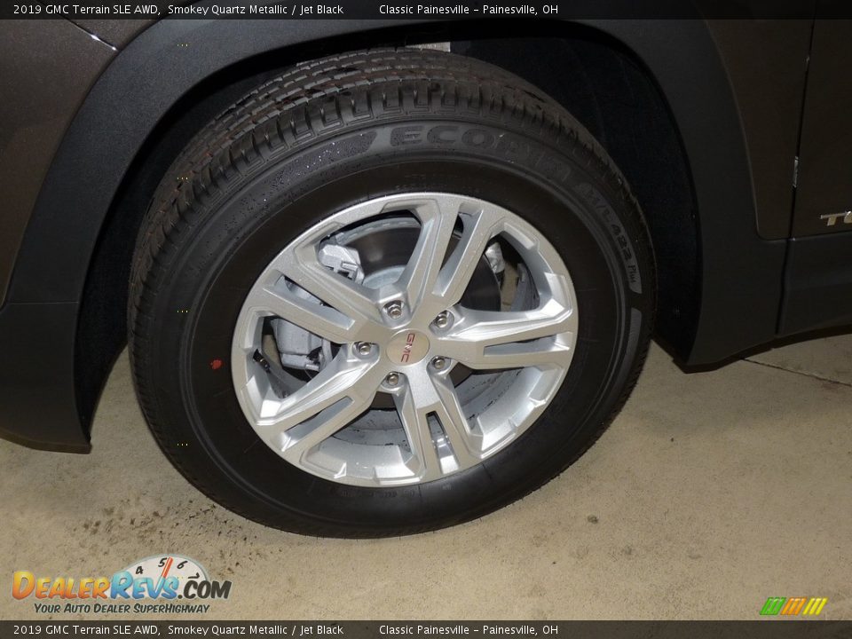 2019 GMC Terrain SLE AWD Smokey Quartz Metallic / Jet Black Photo #5
