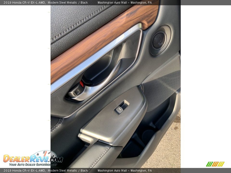 2019 Honda CR-V EX-L AWD Modern Steel Metallic / Black Photo #17