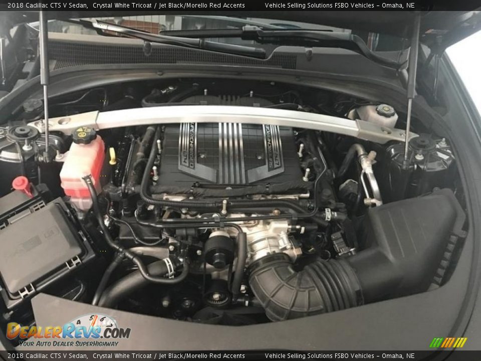 2018 Cadillac CTS V Sedan 6.2 Liter Supercharged OHV 16-Valve VVT V8 Engine Photo #10