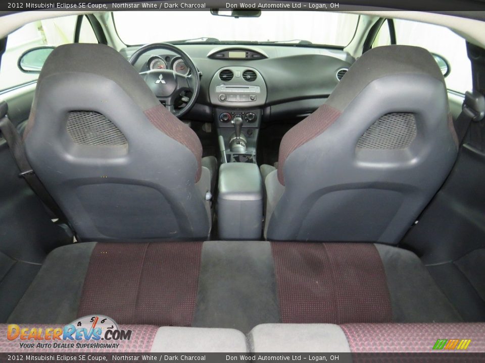 2012 Mitsubishi Eclipse SE Coupe Northstar White / Dark Charcoal Photo #15