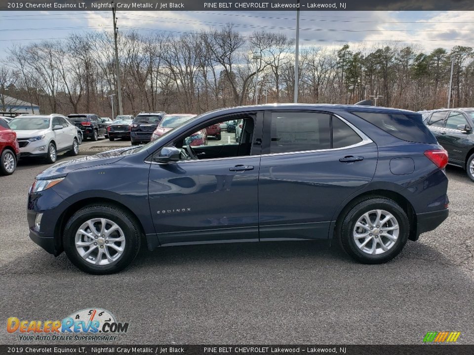 2019 Chevrolet Equinox LT Nightfall Gray Metallic / Jet Black Photo #3