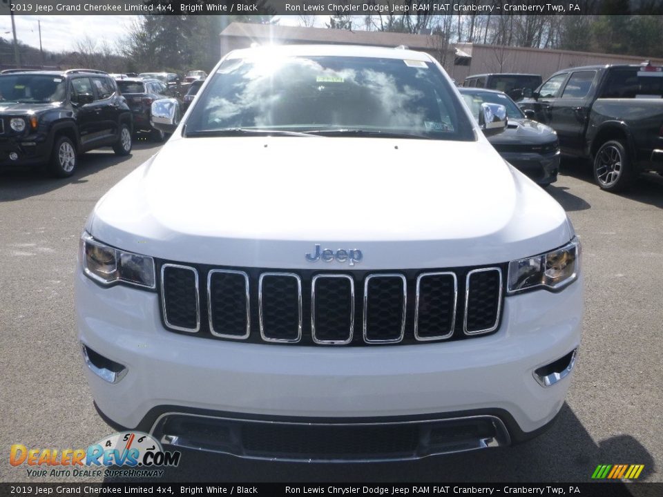 2019 Jeep Grand Cherokee Limited 4x4 Bright White / Black Photo #8
