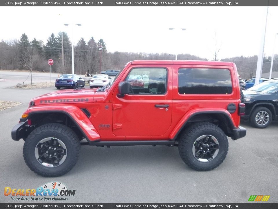 Firecracker Red 2019 Jeep Wrangler Rubicon 4x4 Photo #2